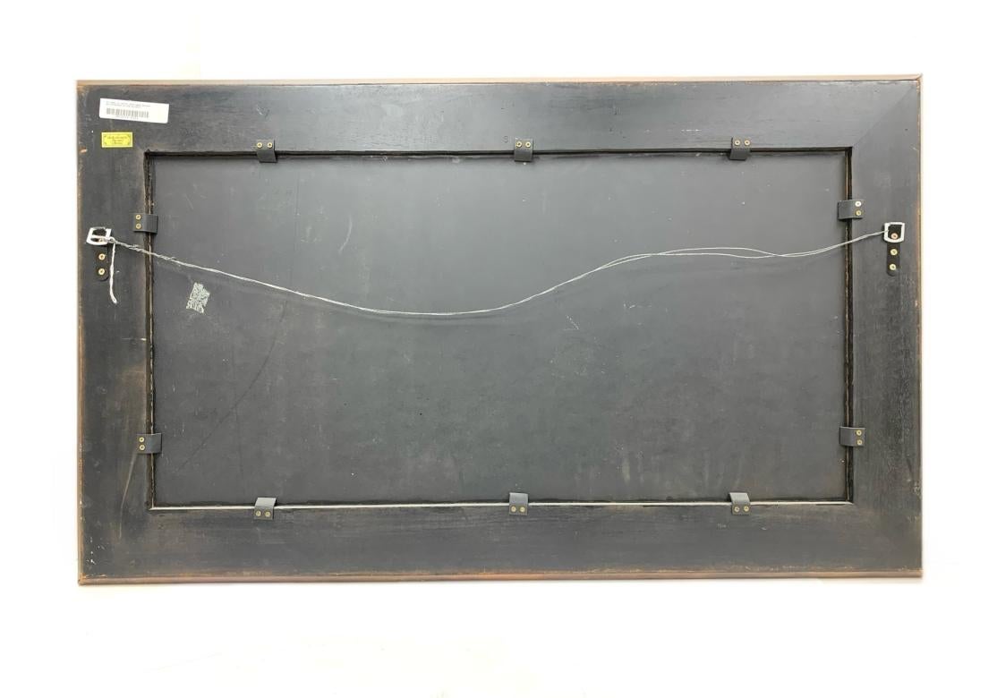 Das Gemälde von Maitland Smith ist ein handgemaltes, dekoratives Kunstwerk auf Leinwand, das auf ein Brett montiert ist und in einem traditionellen, handwerklichen Stil geschaffen wurde. Die Gemälde von Maitland Smith sind für ihre Detailgenauigkeit