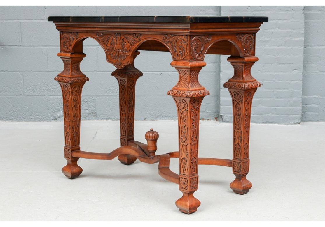 Fine Maitland-Smtih Carved Console Table For Sale 1