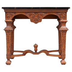 Vintage Fine Maitland-Smtih Carved Console Table