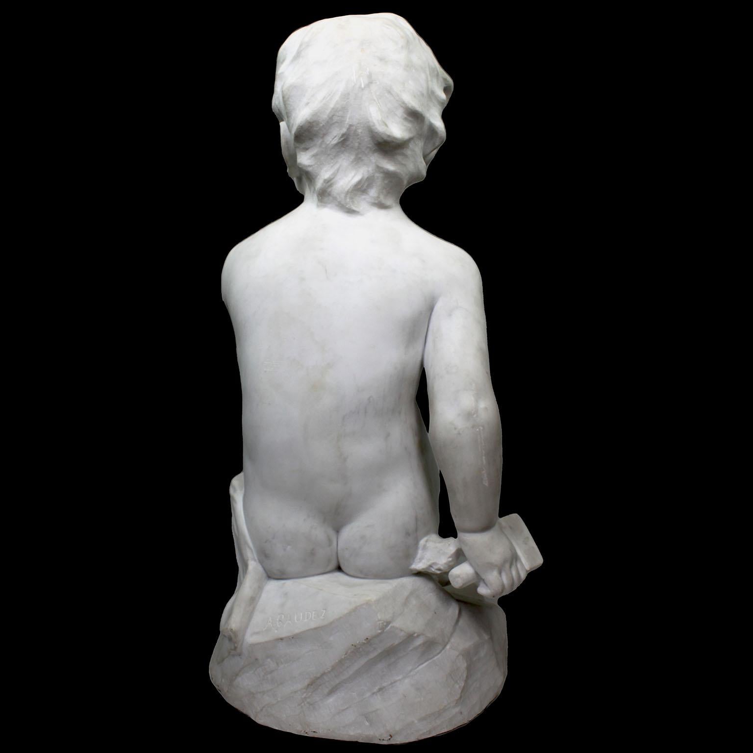 Inizio XX secolo Scultura in marmo pregiato di 