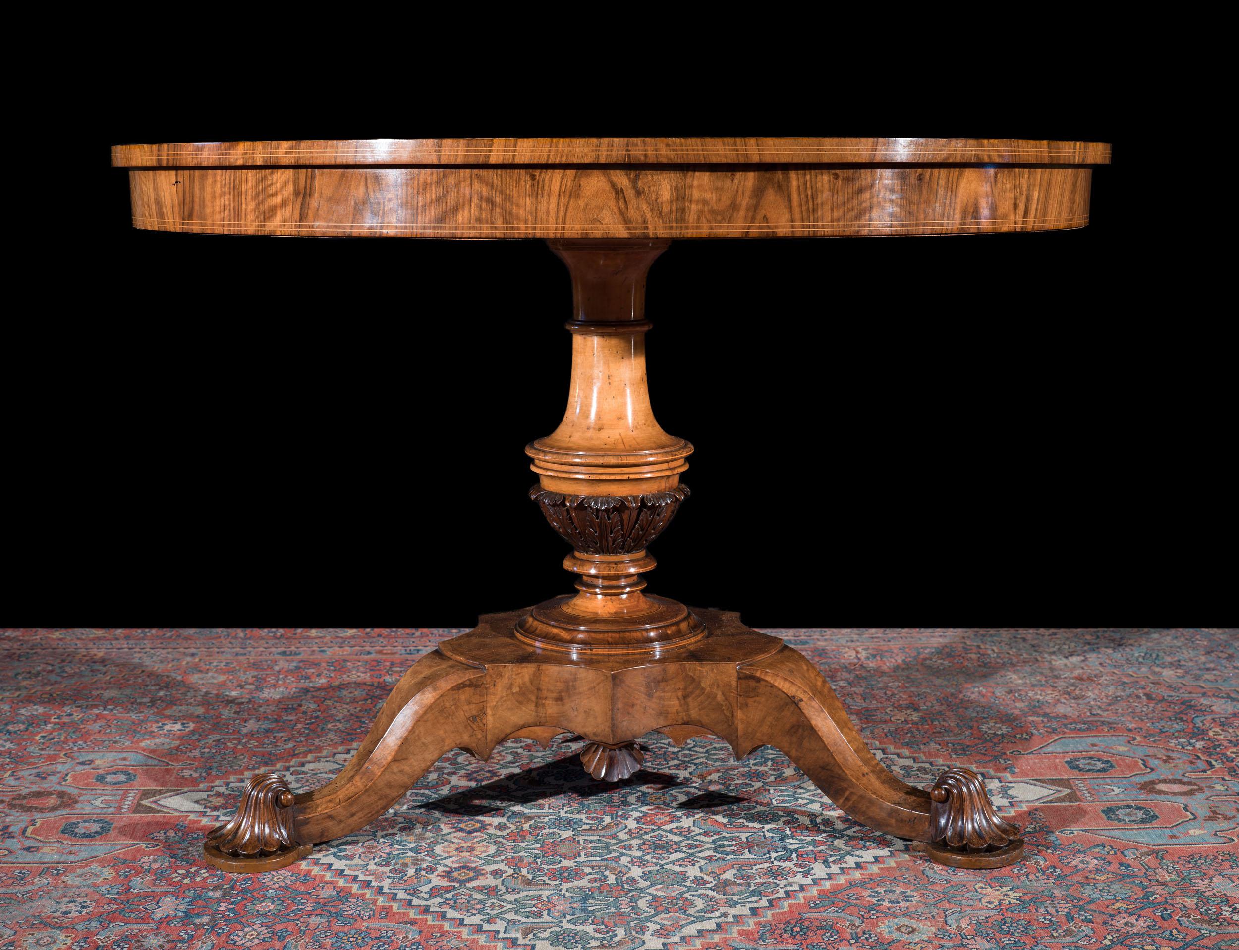 Table centrale italienne en marqueterie fine Bon état - En vente à London, GB