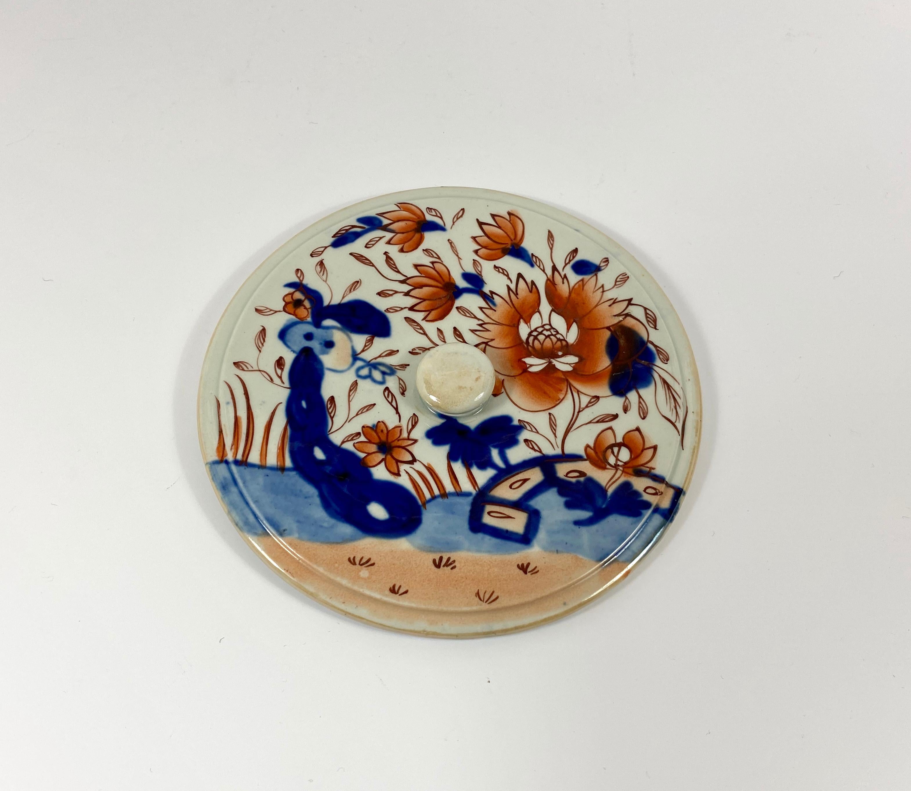 Fine Masons Ironstone ‘Japan Pattern’ Pot Pourri and Covers, circa 1820 2