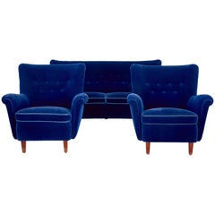 Fine Mid-20th Century 3-Piece Suite
