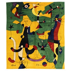 Feine Mid Century Französisch Teppich 8'1" x 9'11"