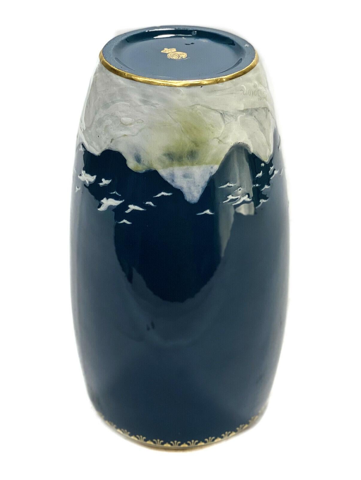 Fine Minton Gilt Porcelain Pate Sur Pate Decorated Vase by Louis Solon, 1897 5