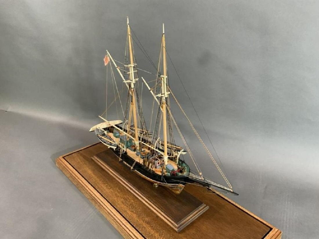 Late 20th Century Fine Model of the American Whaleship Kate Cory by William Hitchcock