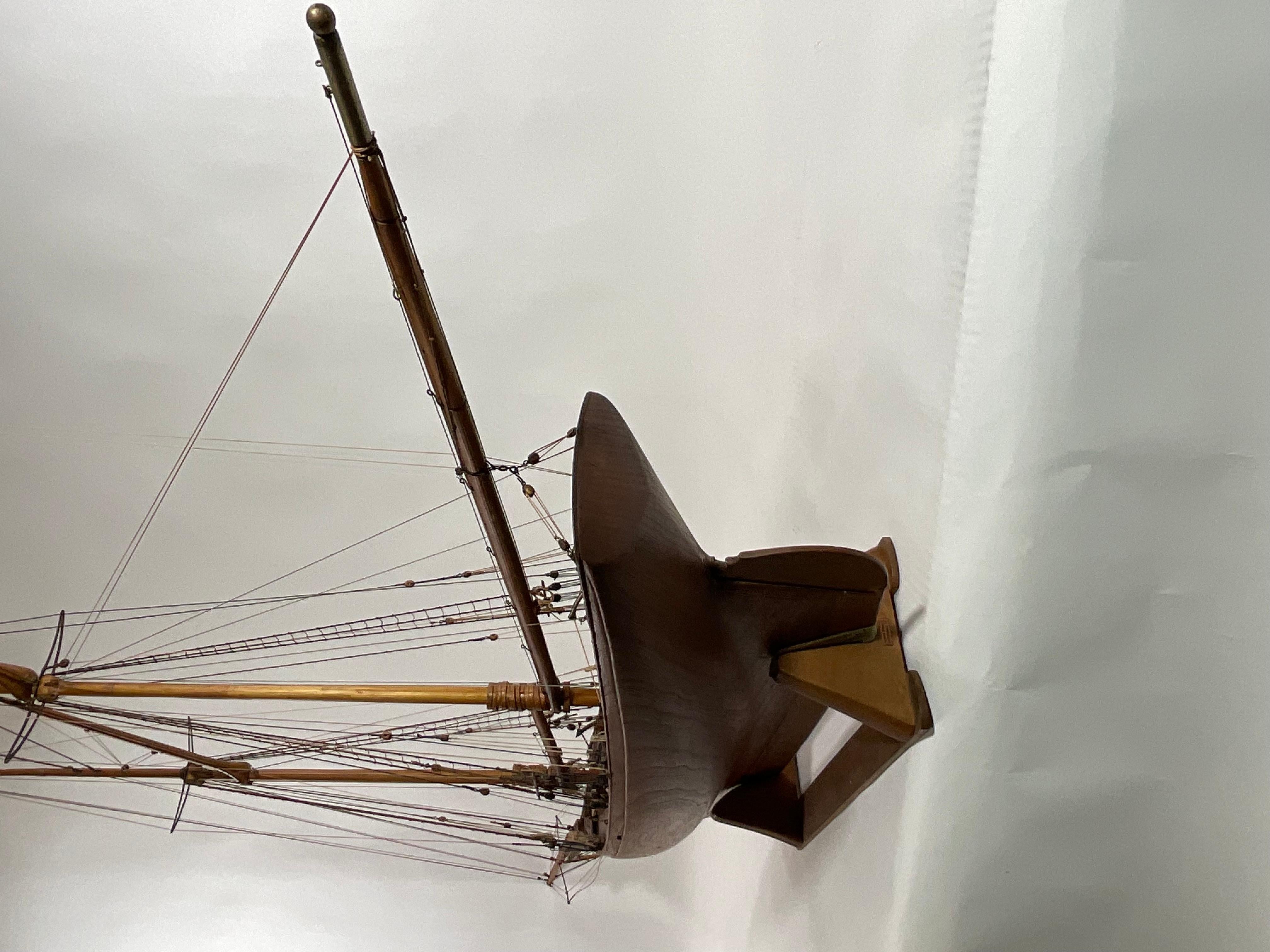 Fine Model of the Fishing Schooner Columbia For Sale 5