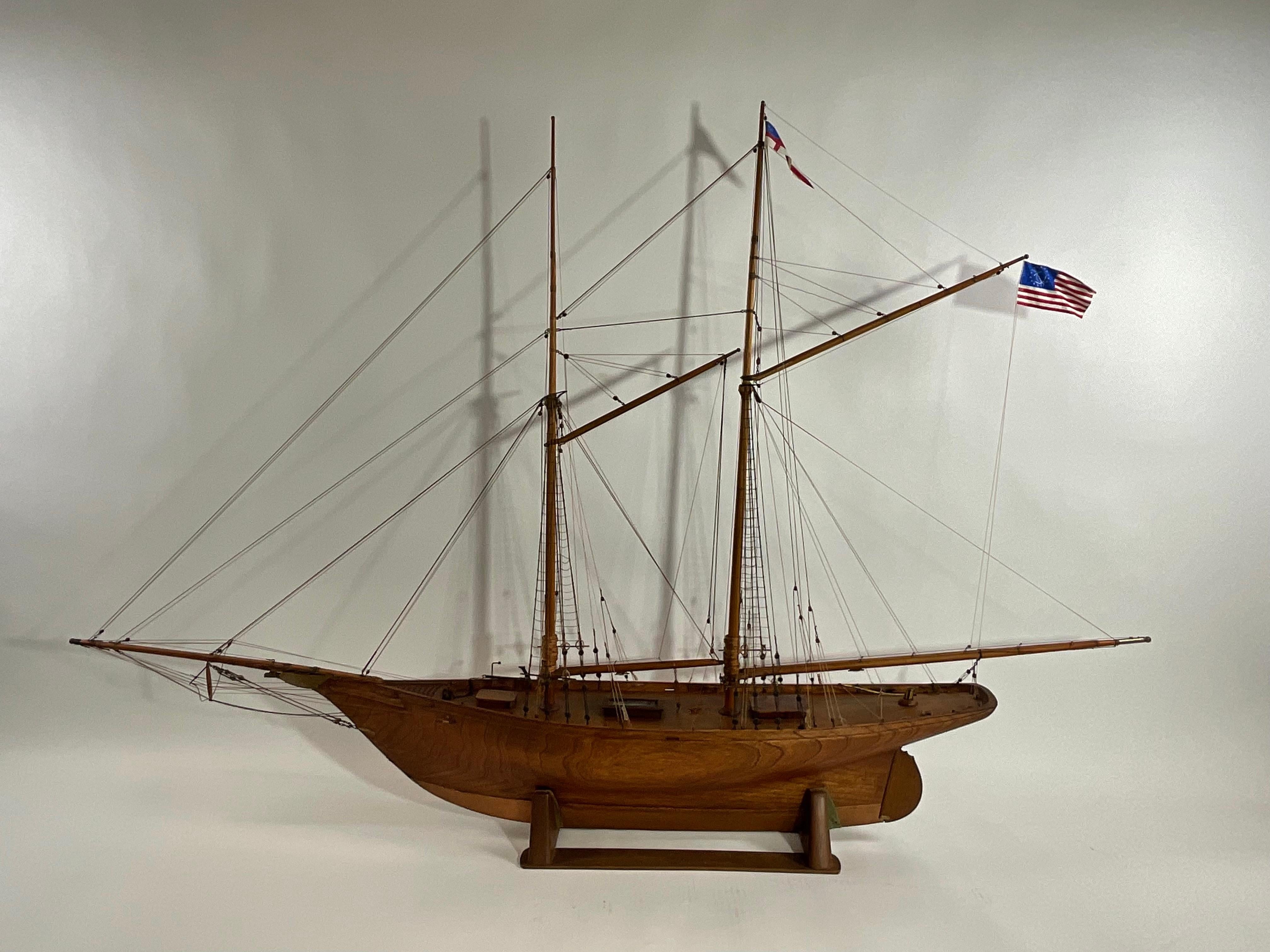 Fine Model of the Fishing Schooner Columbia For Sale 7