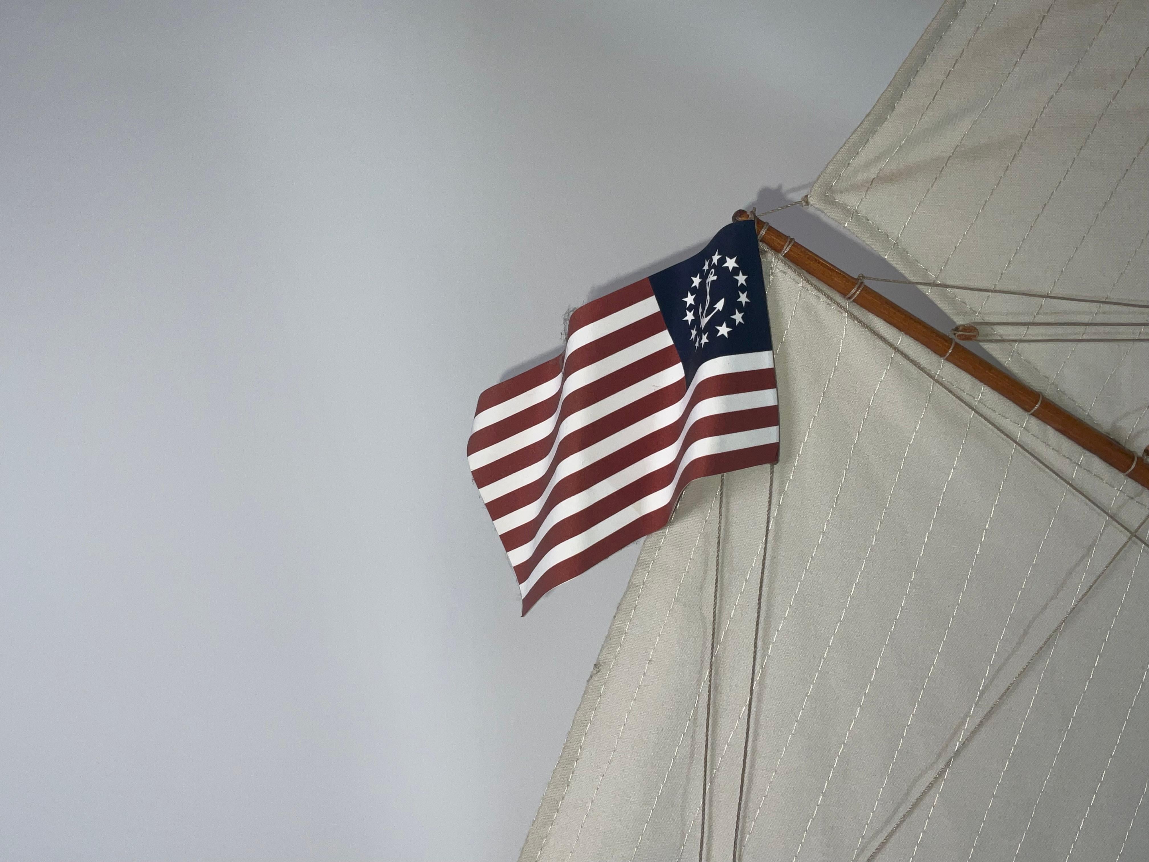 Modèle du yacht Schooner Yacht America en vente 7