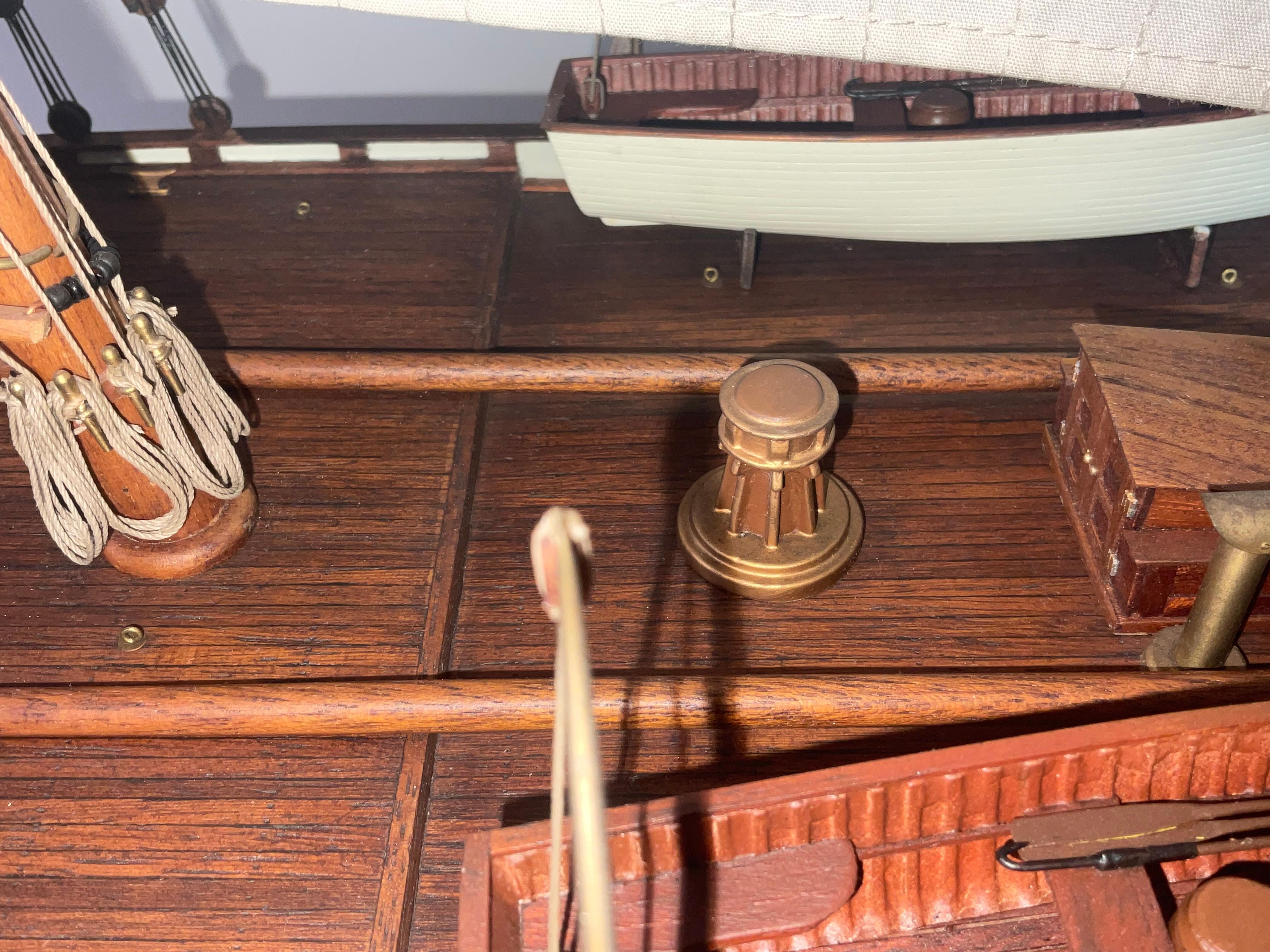 Modèle du yacht Schooner Yacht America en vente 2