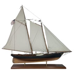 Feines Modell des Gelehrten Yacht America