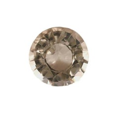 Morganite fine 1.82ct pesca arancio rosa berillo taglio rotondo gemma sciolta
