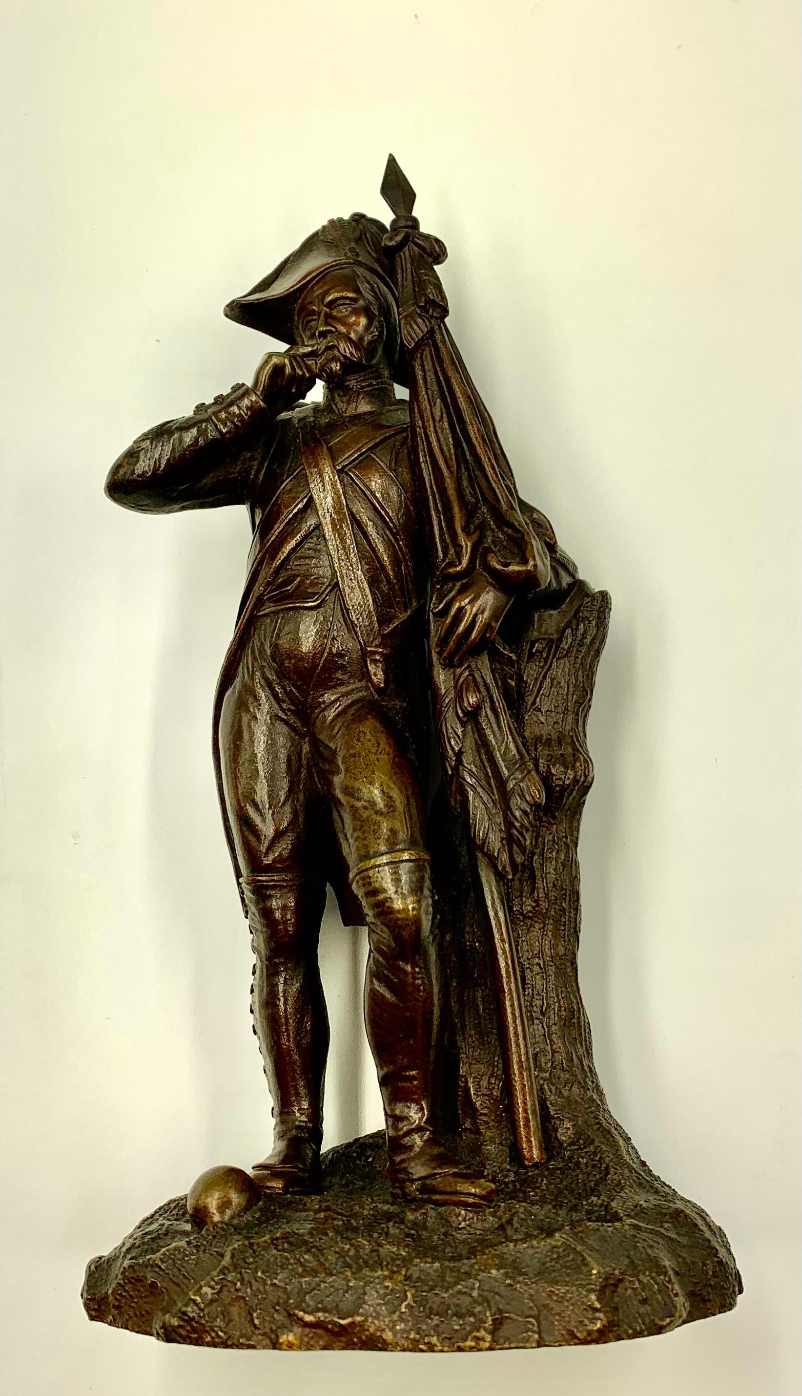 Fine Napoleone Antique French Empire Cabinet Bronze Ufficiale baffi attorcigliati in vendita 2
