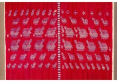 Fine Native American Ceremonial Tzute In Custom Frame