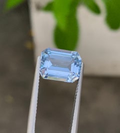 Fine Natural Aquamarine Beryl 4.12 Carat – Madagascar – Collector Quality Gem
