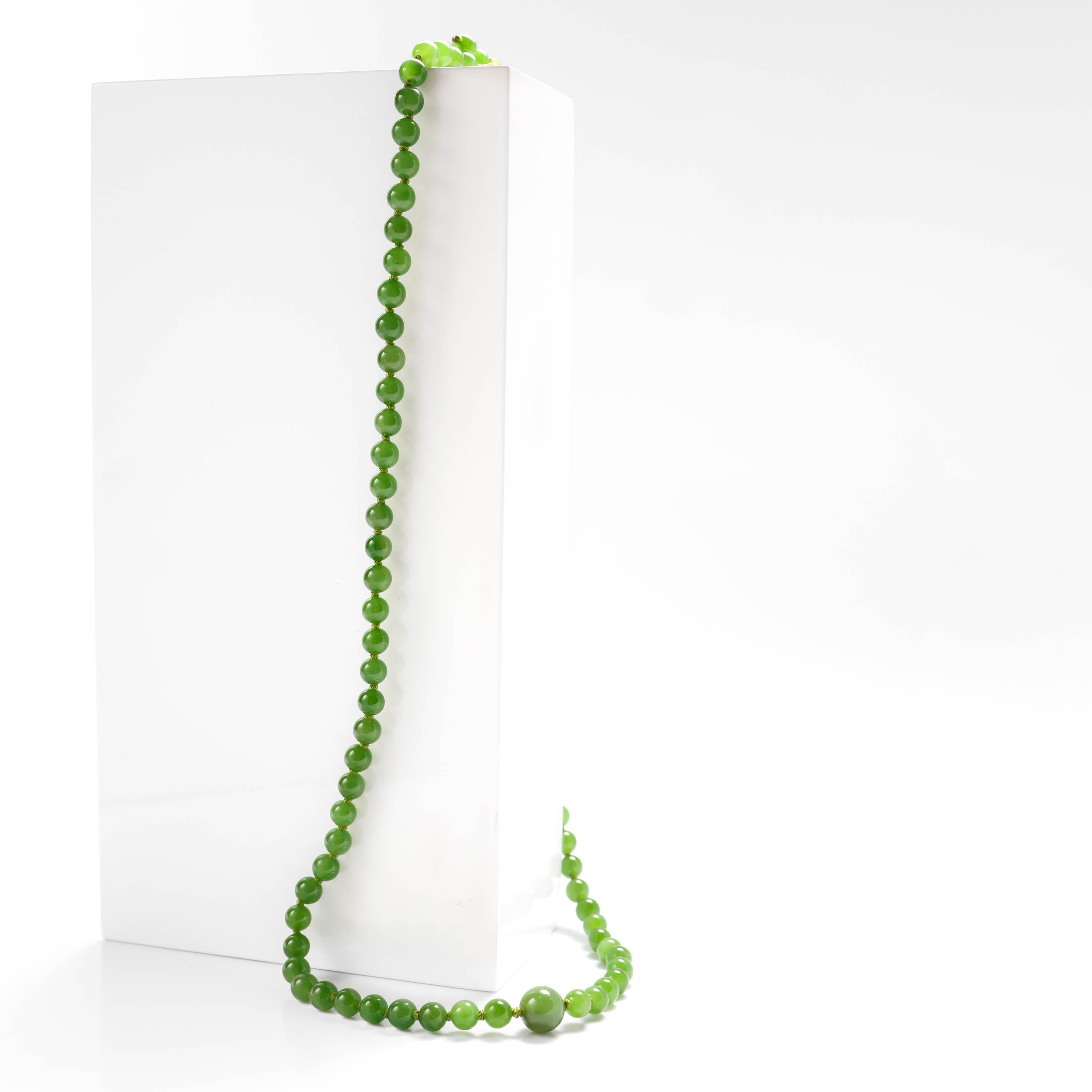 collana di giada vera