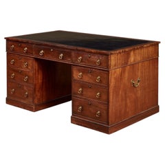 Fine Nine Drawer Partners' Desk