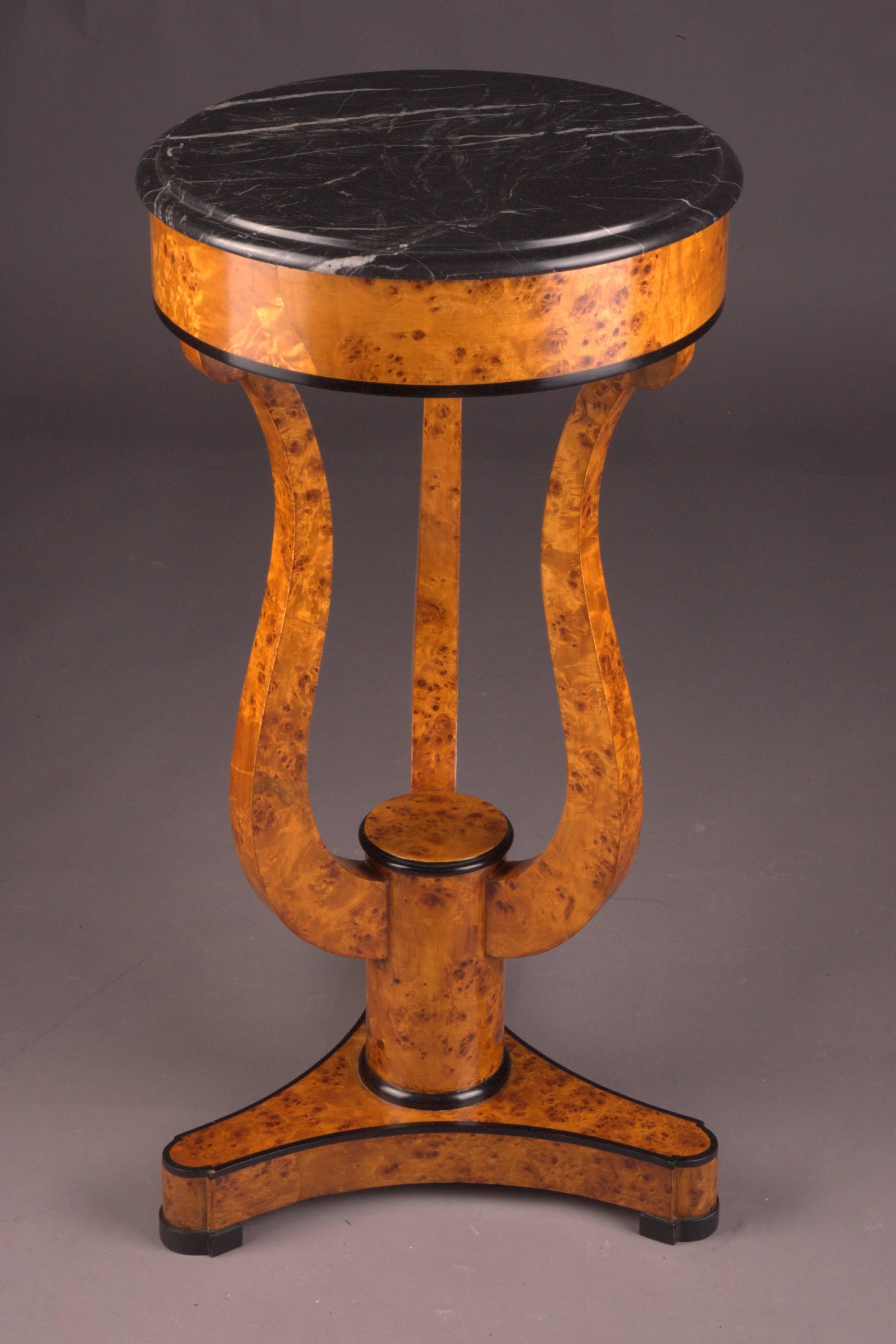 Fine Occasional Side Table in Vienna Biedermeier Style 1