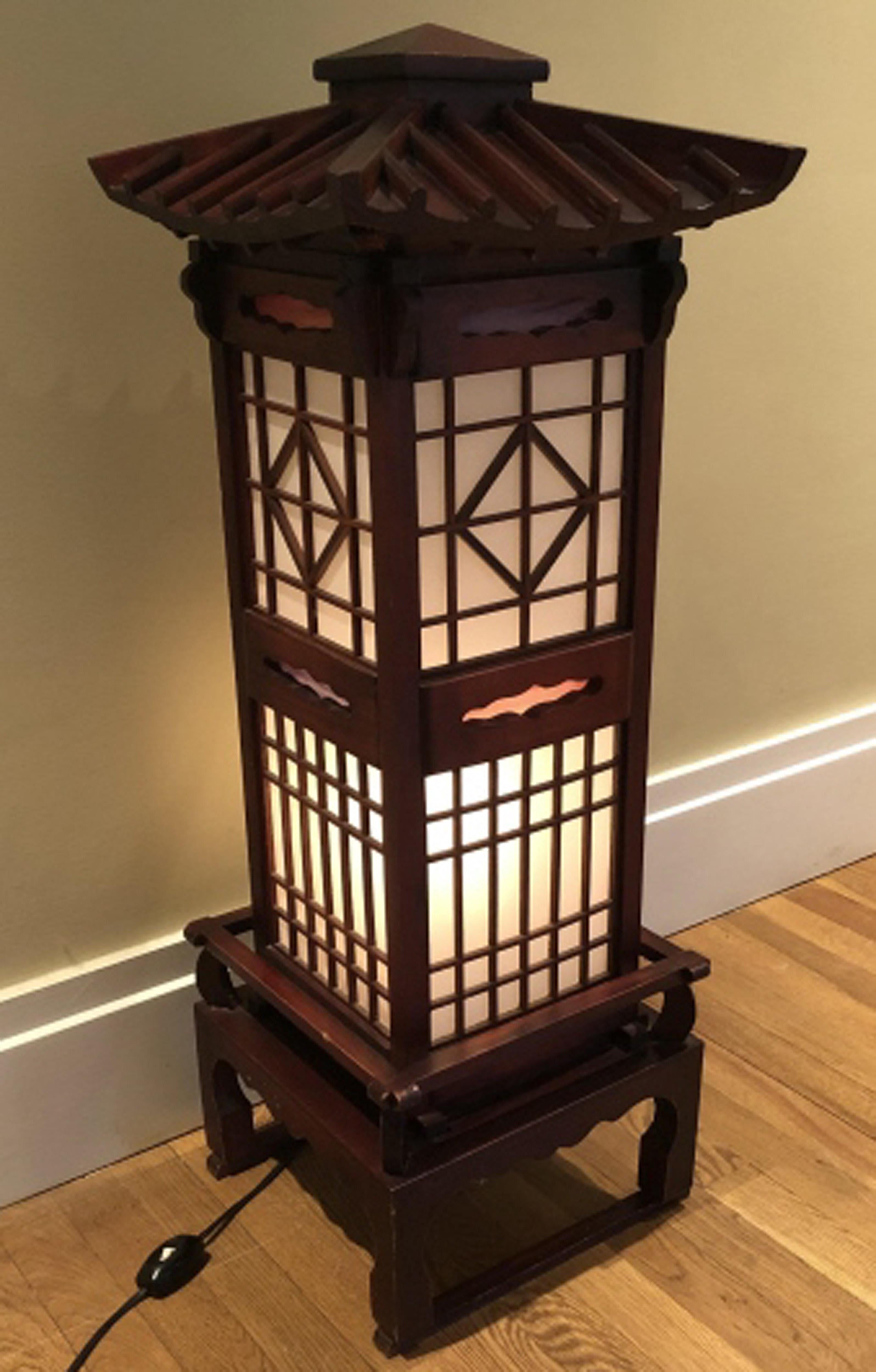 shoji floor lamp