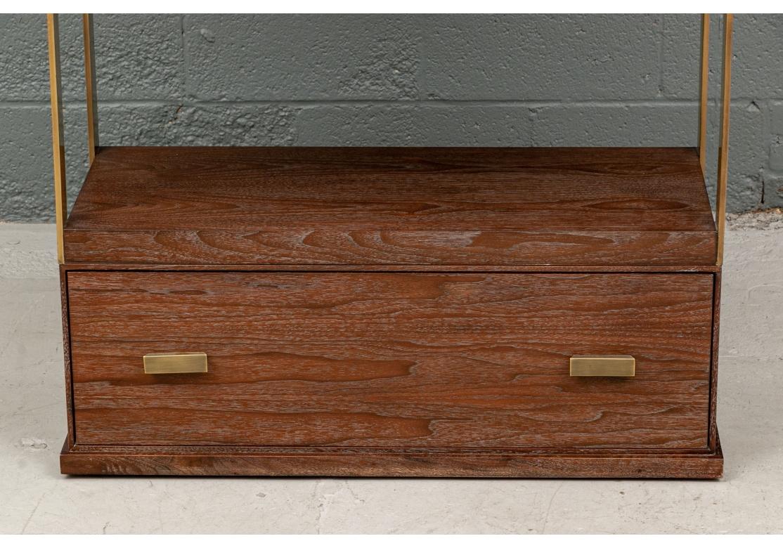 Mid-Century Modern Fine Open Etagere By Global Views For Sale