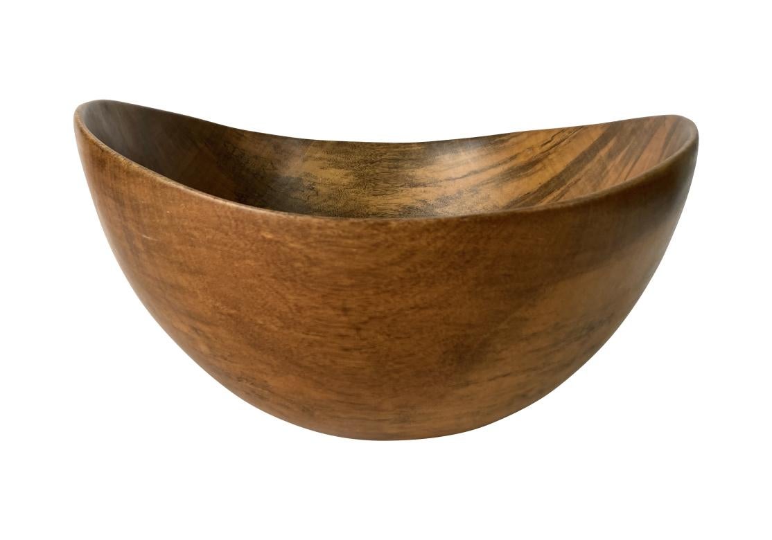 Fine Organic Mid Century Wood Bowl By David Auld For Sale 5