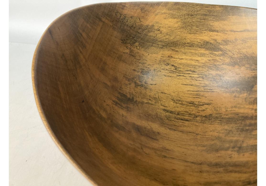 Fine Organic Mid Century Wood Bowl By David Auld For Sale 7