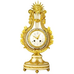 Fine Ormlou Lyre Clock