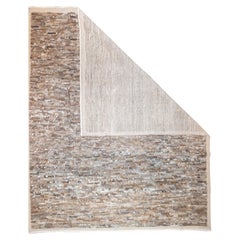 Fine Oushak Sheep Wool Modern Rug 8'1" x 9’11"
