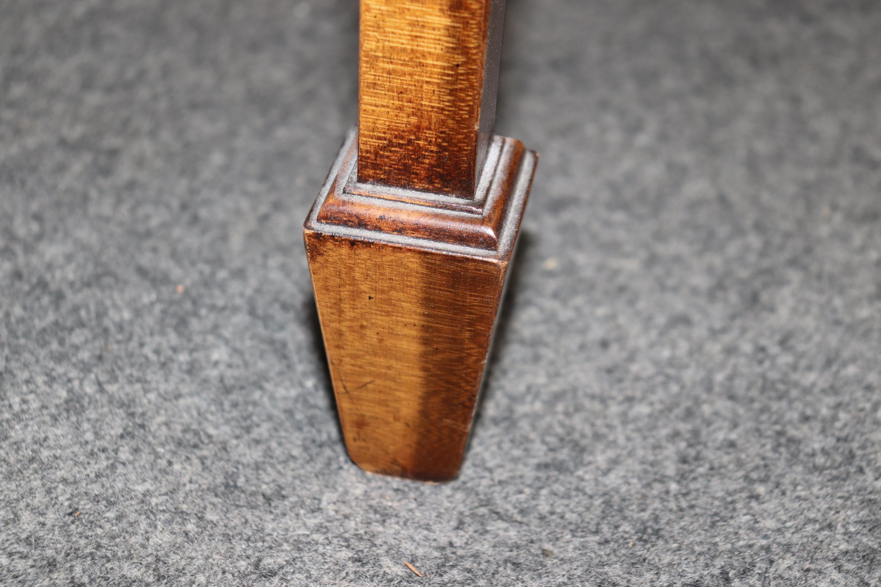Feines Paar Adams bemalte englische Flip-Top Demilune-Konsolentische mit Flip-Top im Angebot 12