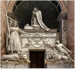 FINE PAIR OF ANTIQUE 19TH CENTURY ITALIAN ALABASTER LiONS AFTER ANTONIO CANOVA