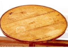 Fine Pair Of Antique Cherry Neoclassical Style End Tables