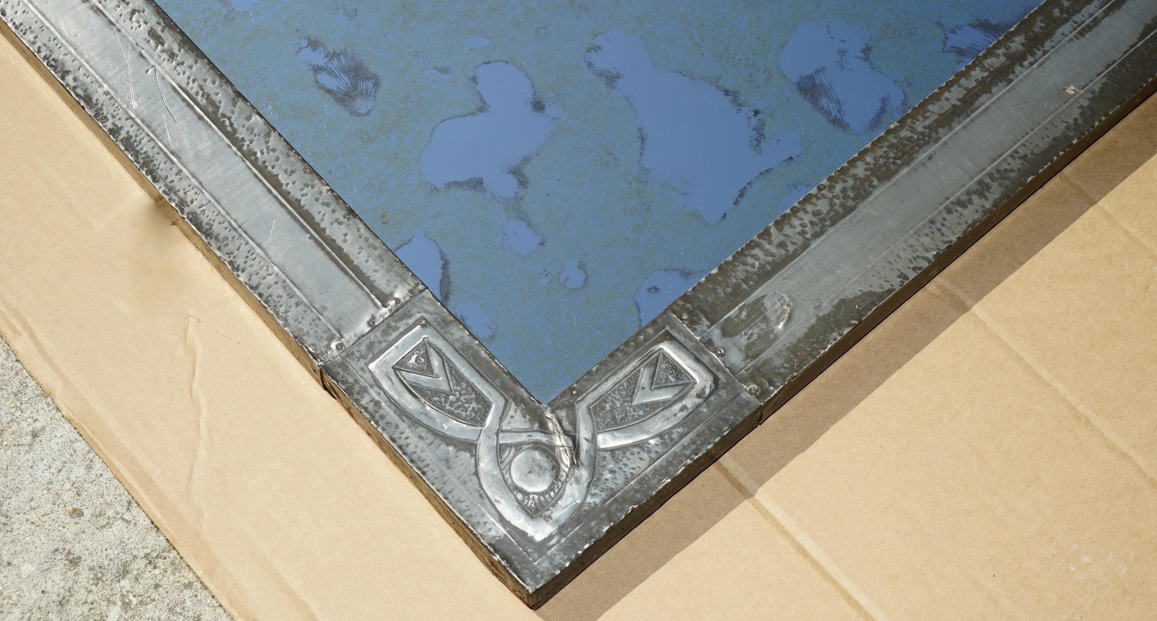 INE paire de LIBERTY'S OF LONDON STYLE ART NOUVEAU WALL MIRRORs en vente 7