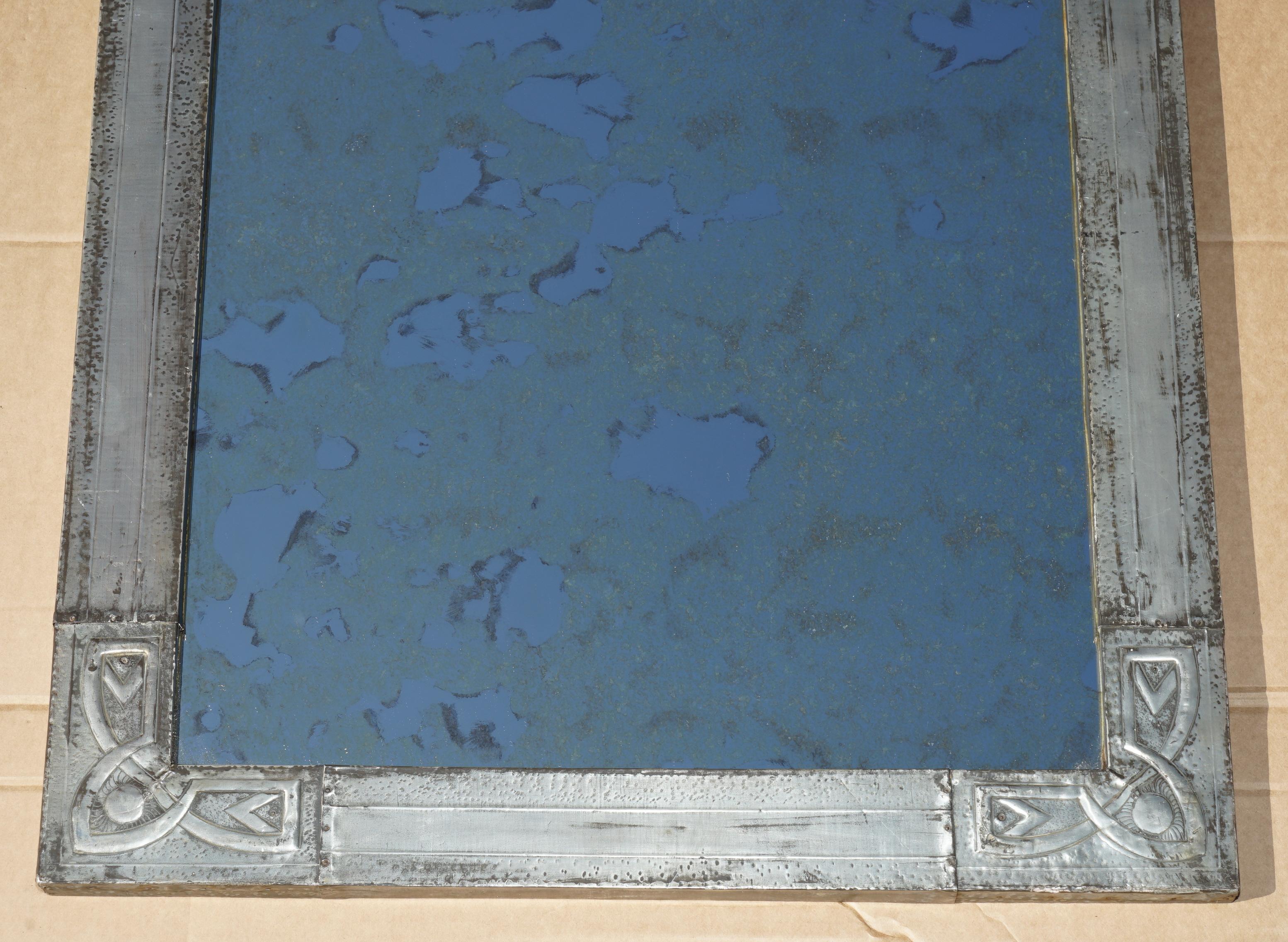 Fait main INE paire de LIBERTY'S OF LONDON STYLE ART NOUVEAU WALL MIRRORs en vente