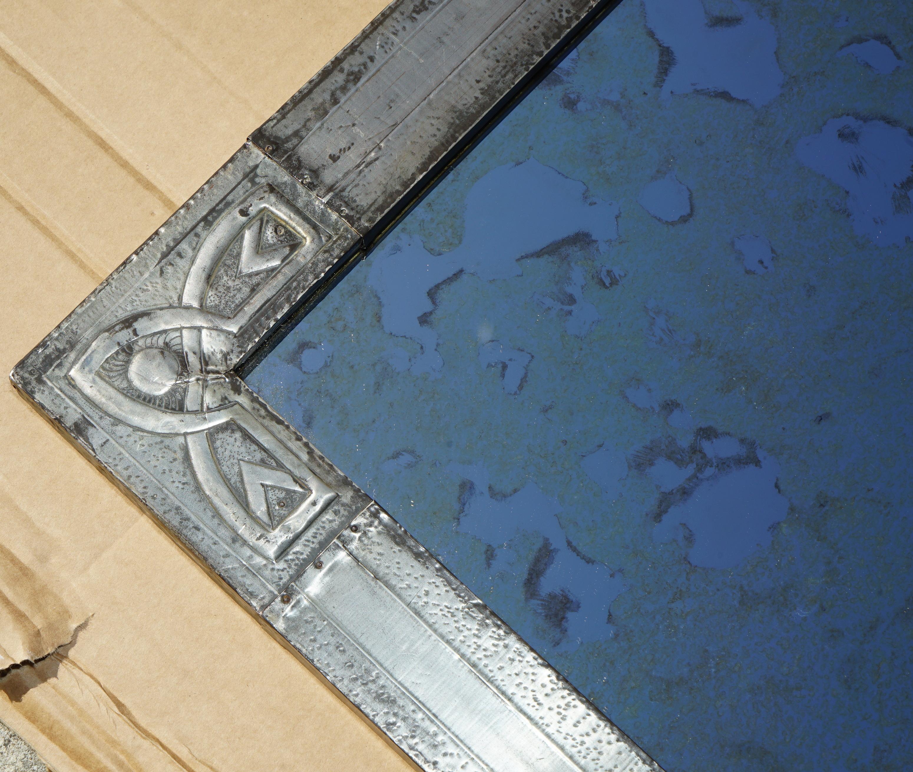 INE paire de LIBERTY'S OF LONDON STYLE ART NOUVEAU WALL MIRRORs Bon état - En vente à West Sussex, Pulborough