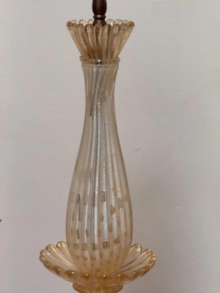 Fino par de lámparas de Murano Blanco Crema, c. 1960 Desconocido en venta