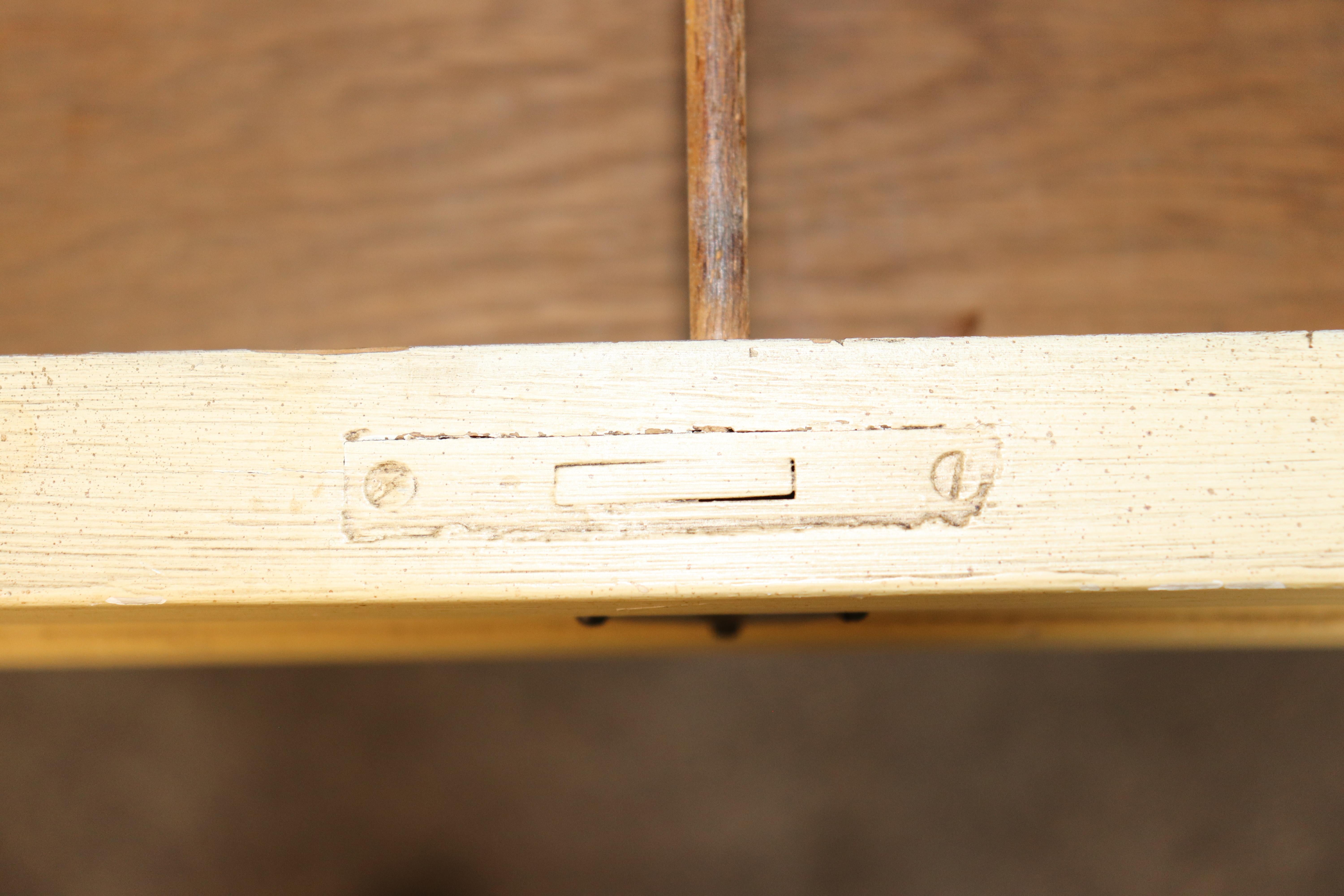 Fine Pair of Creme Painted French Directoire Style Commodes For Sale 8