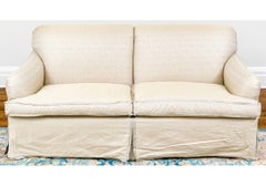 Fine Pair Of Custom Upholstered Loveseats