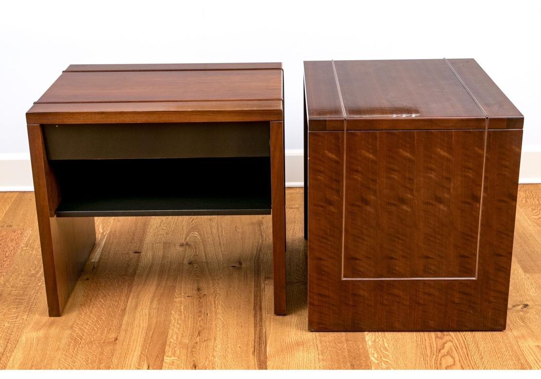 Magnífico par de cajoneras de Bill Sofield para Baker Furniture en venta 3