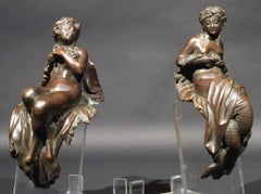 Fine Pair of Early 19th Century Neoclassical Bronze Figures, France Circa 1800