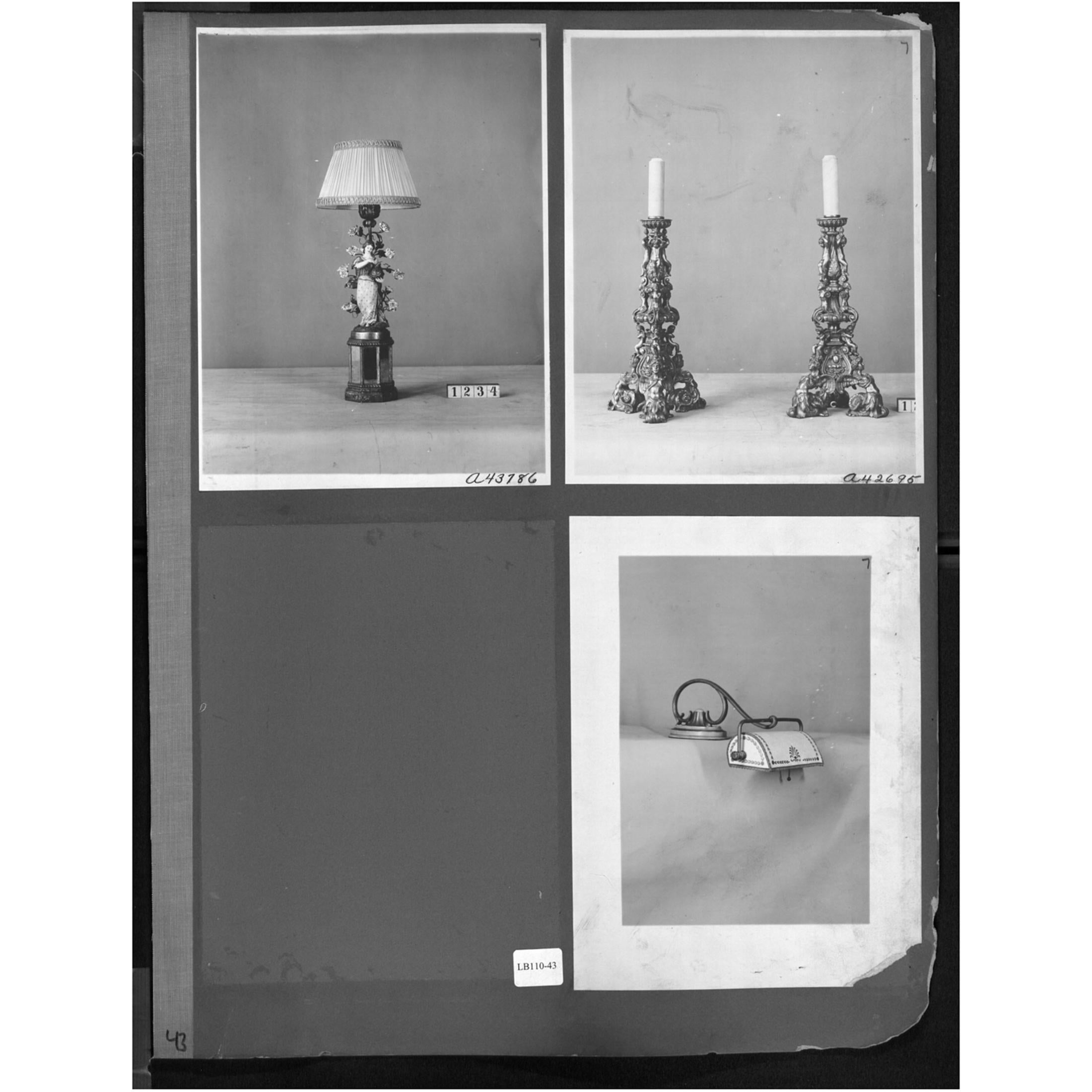 19th Century Fine Pair of E.F. Caldwell Bronze and Rouge Royale Marble Lamps For Sale