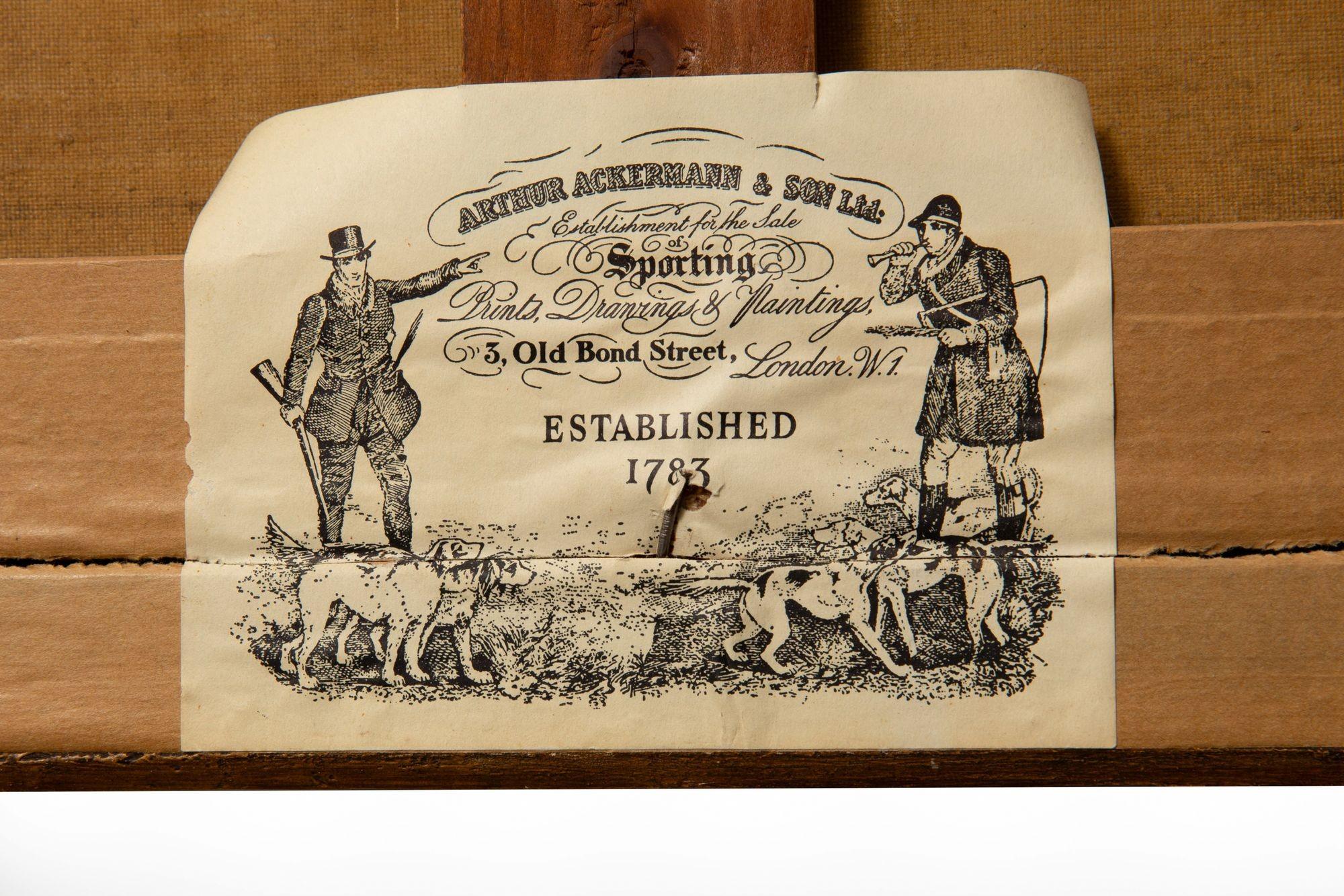 Pareja de cuadros antiguos ingleses al óleo con escenas de caza de Samuel Henry Alken en venta 5