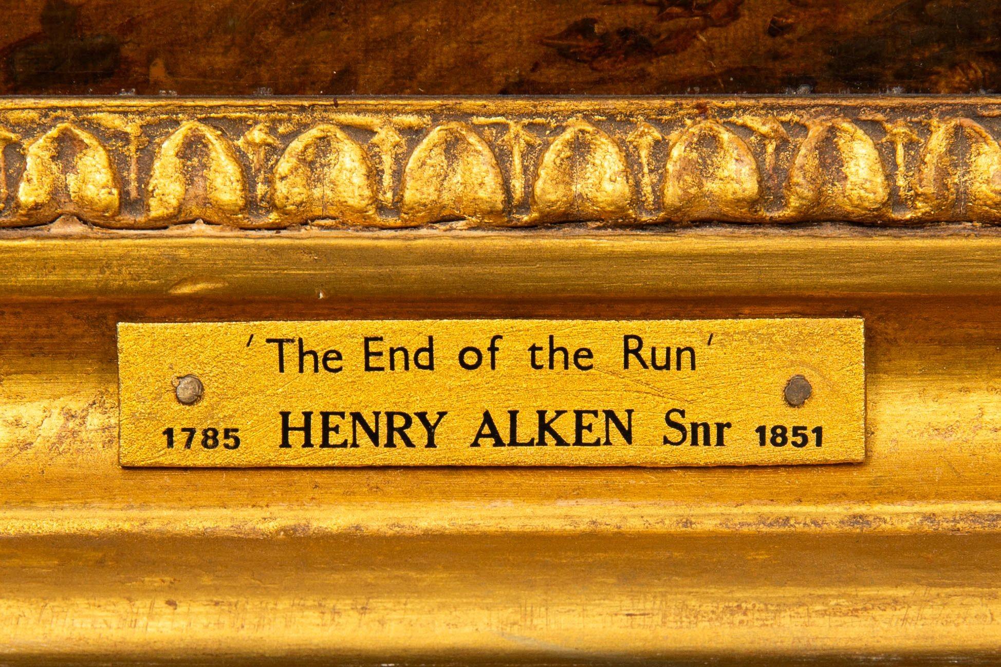 Pareja de cuadros antiguos ingleses al óleo con escenas de caza de Samuel Henry Alken Lienzo en venta