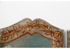 Fine Pair Of Fine 18th C. Painted European Screens