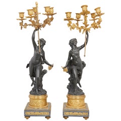 Fine Pair of French 19th Century Candelabrum