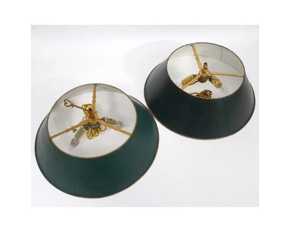 Paire de lampes Bouillotte en bronze doré, 19ème siècle en vente 6