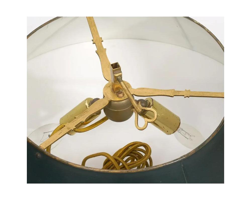 Paire de lampes Bouillotte en bronze doré, 19ème siècle en vente 7