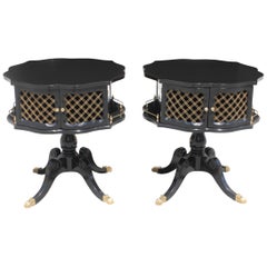 Fine Pair of French Neoclassical Side Table or Accent Table, circa 1920s