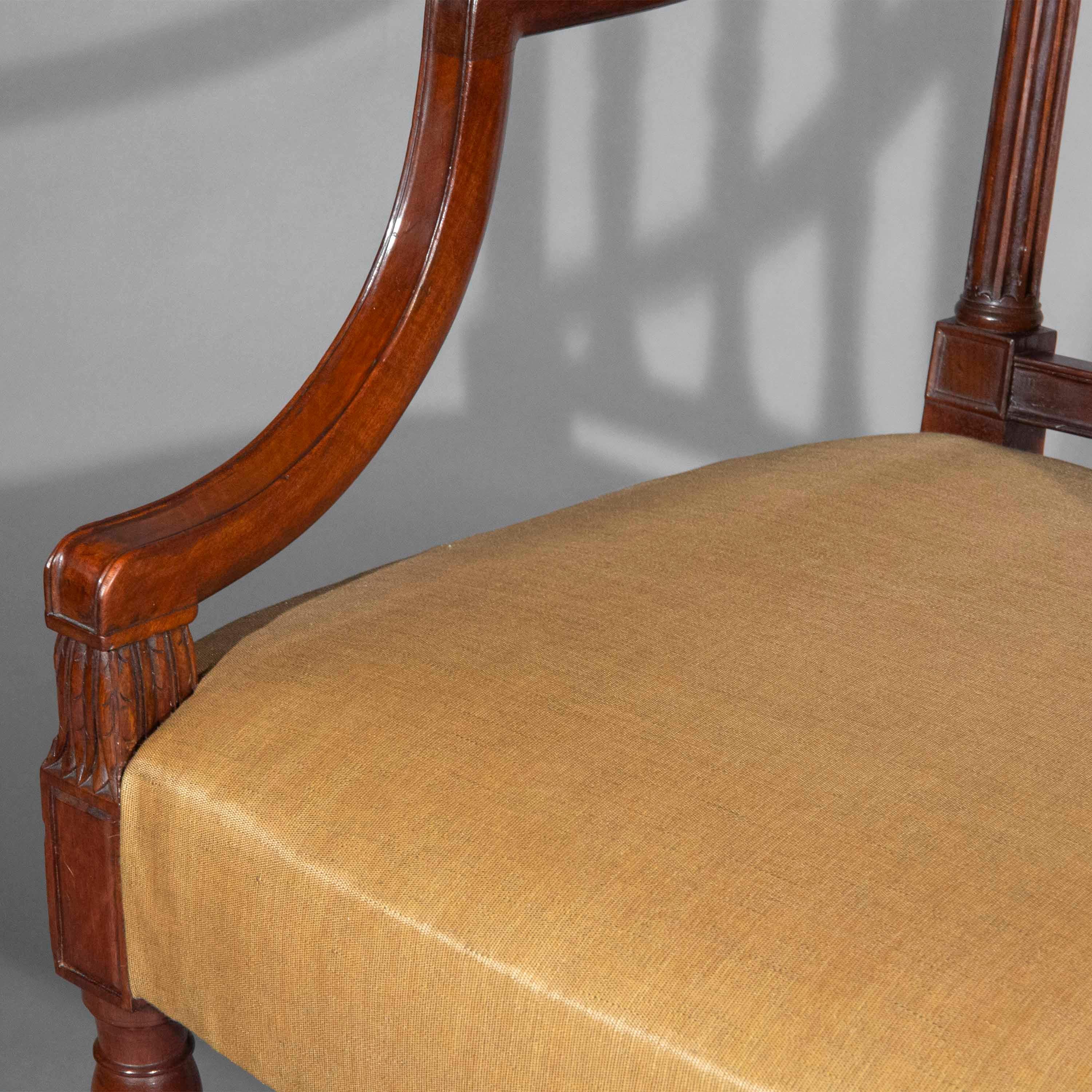 Fauteuils George III du XVIIIe siècle Circa 1780 en vente 5