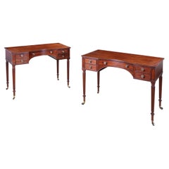 Fine Pair of Gillows Bedroom Dressing Tables