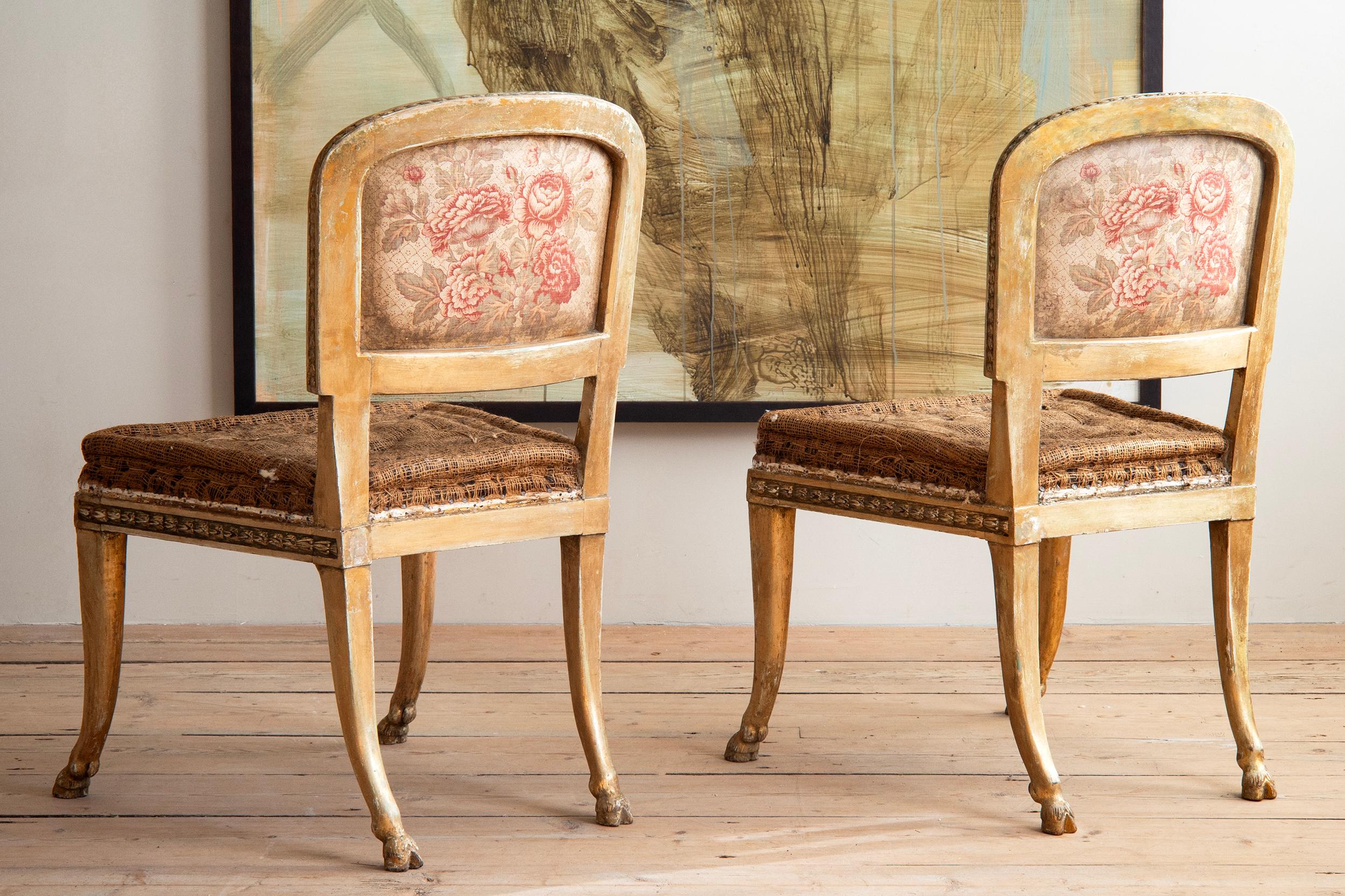 Fine Pair of Gustavian Chairs by Ephraim Stahl im Angebot 6